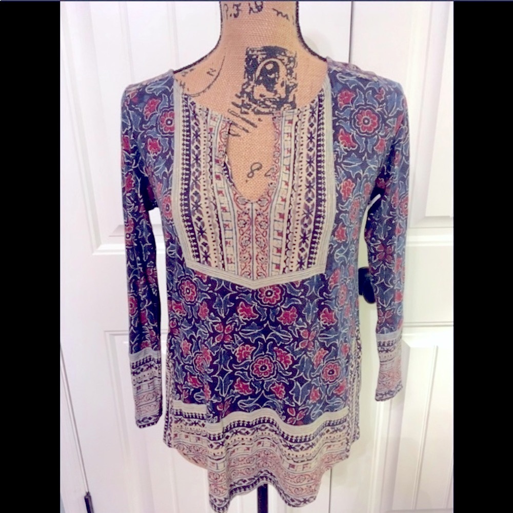 Lucky Brand Boho Shirt 👚 Size XS